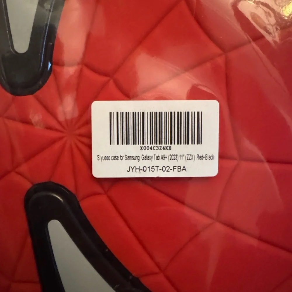 Spider-Themed Red Tablet Case 11”